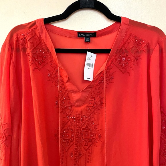 •NWT woman’s LANE BRYANT blouse - Picture 6 of 10